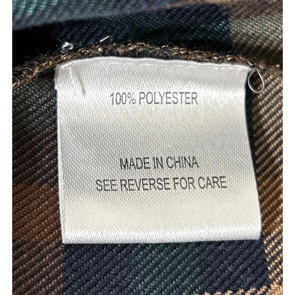 Vicky and Lucas Plaid Flannel Ruffle Retro Steampunk Dress Size Small (4/6) - Picture 4 of 13